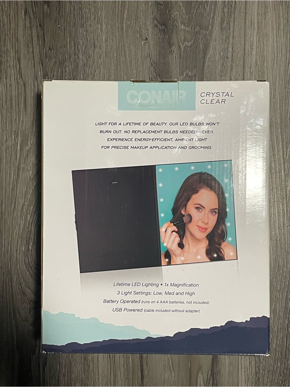 Conair Lighted Picture/Makeup Mirror System